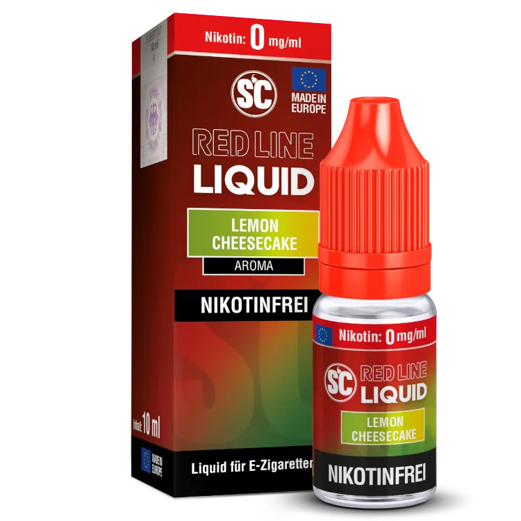 SC Red Line Liquid Lemon Cheesecake 10ml 0mg