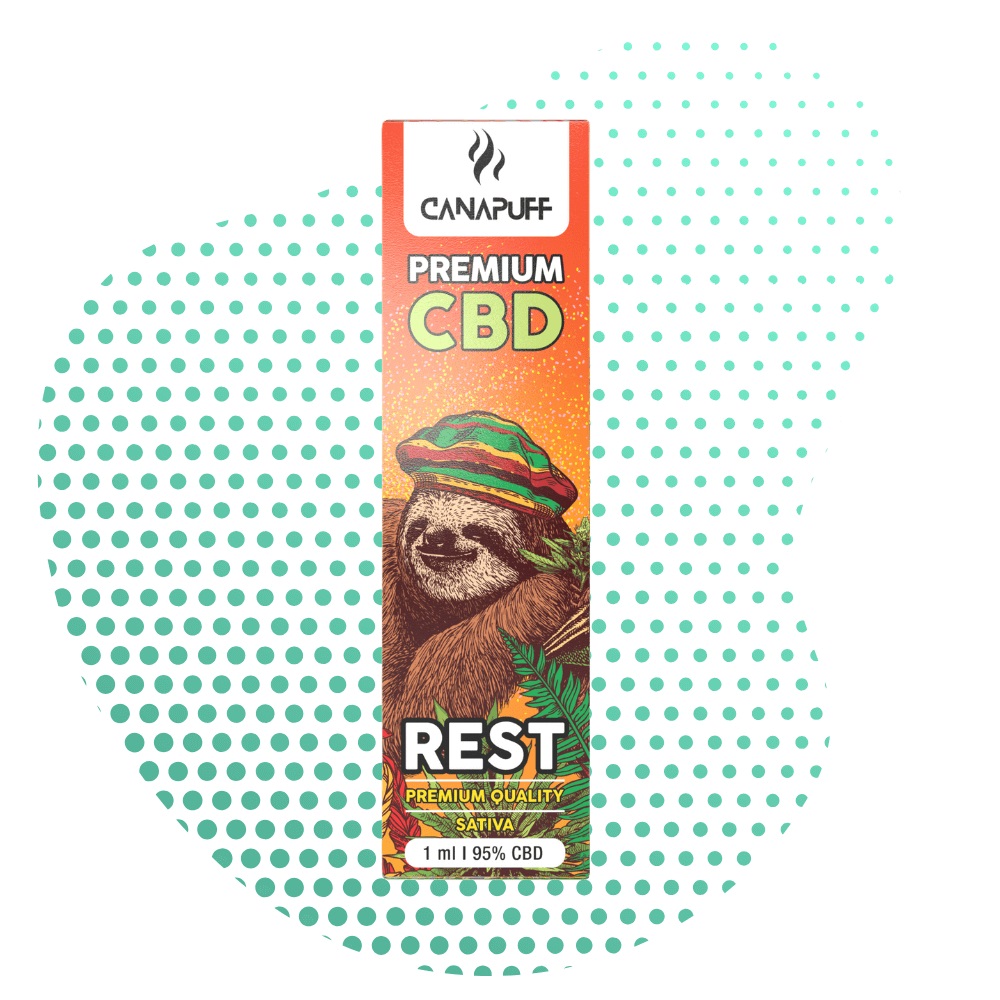 Canapuff CBD Vape - Rest 1ml