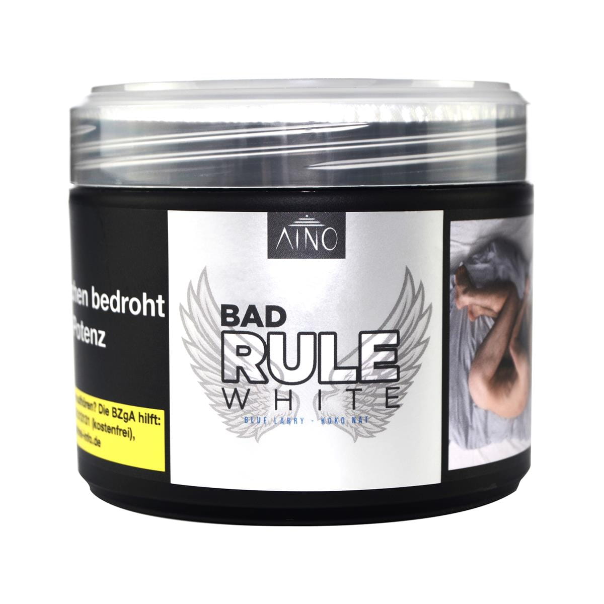 Aino_Bad_Rule_White_200g_1 Aino Tobacco - Bad Rule White 200g