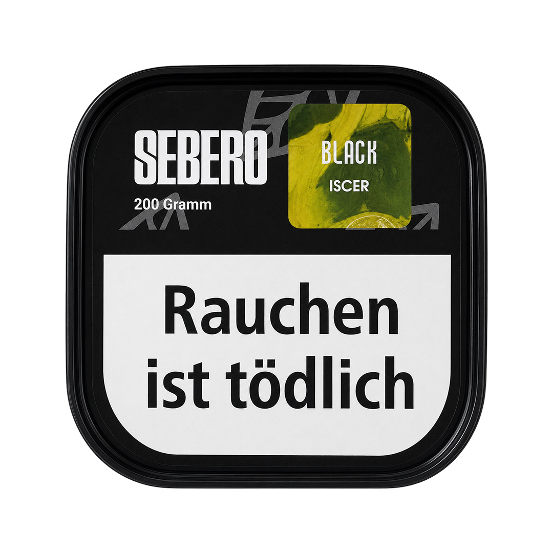 Sebero Darkblend Shisha Tabak Black Iscer 200g Sebero Darkblend Shisha Tabak Black Iscer 200g