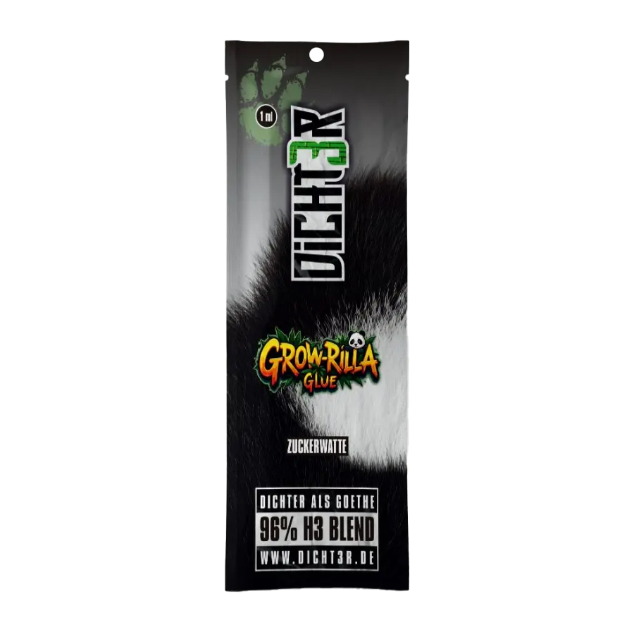 Dicht3r H3 Superior Blend Vape Grow-Rilla Glue 1ml Dichter H3 Superior Blend Vape Gorilal Glue 1ml