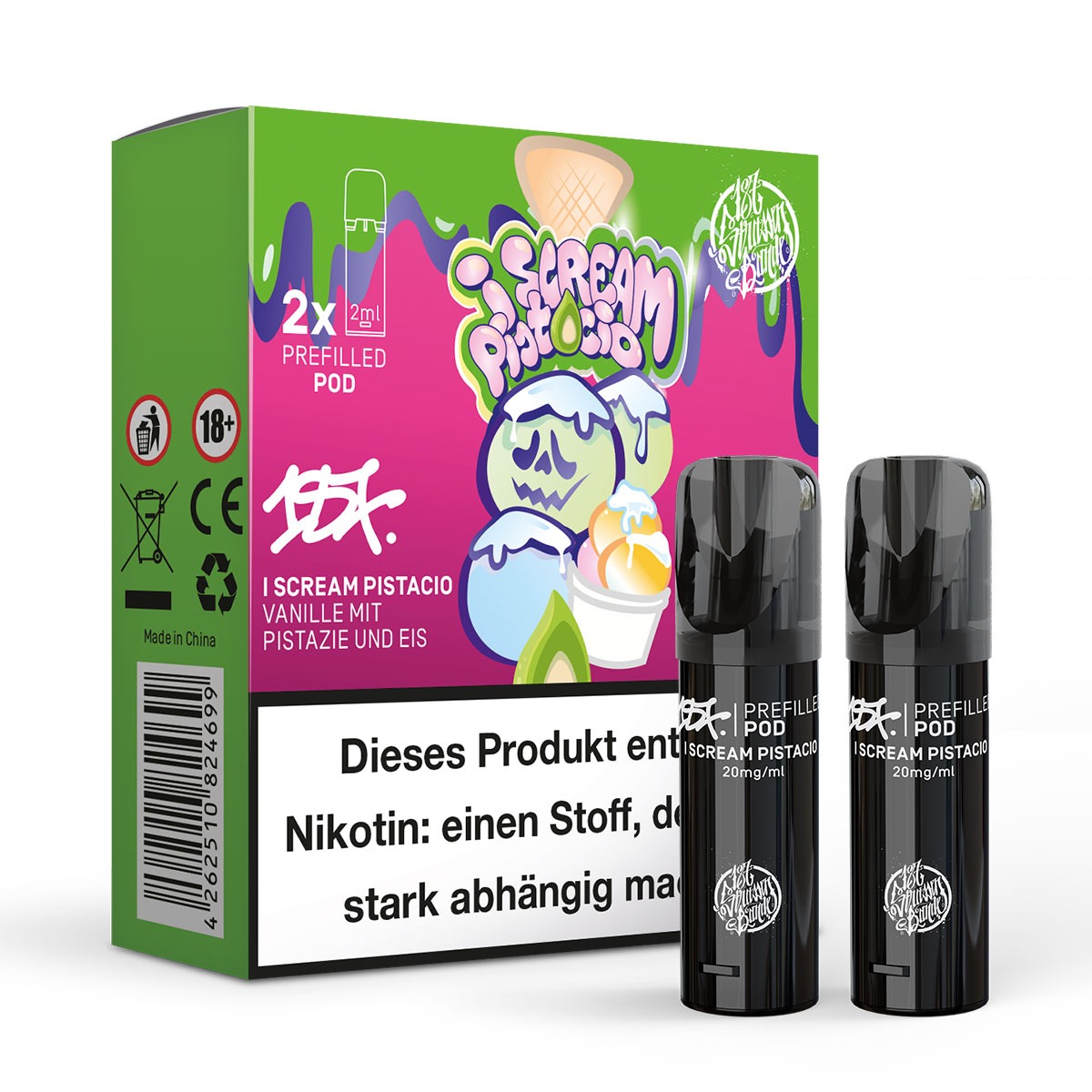 187 Pod 2er Pack I Scream Pistacio