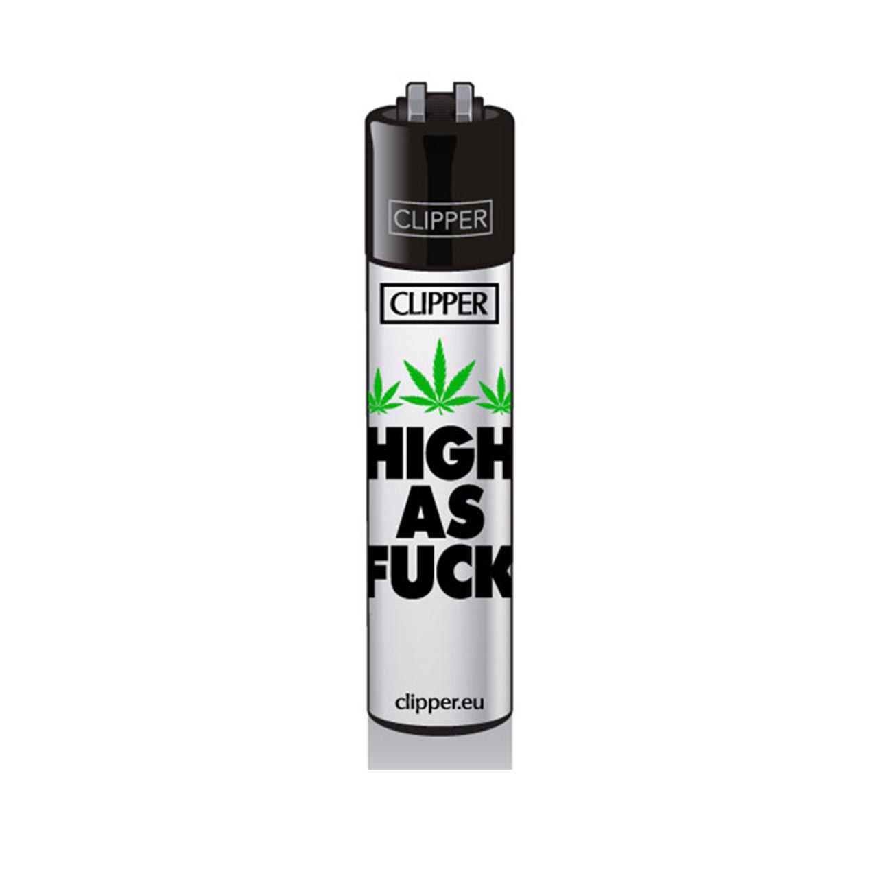 CLIPPER Feuerzeug - Weed Statements #15 Collection - Motiv High as Fuck