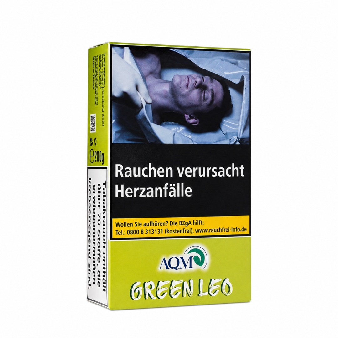 Aqua Mentha Virginia Shisha Tabak Green Leo 200g Aqua Mentha Virginia Shisha Tabak Green Leo 200g
