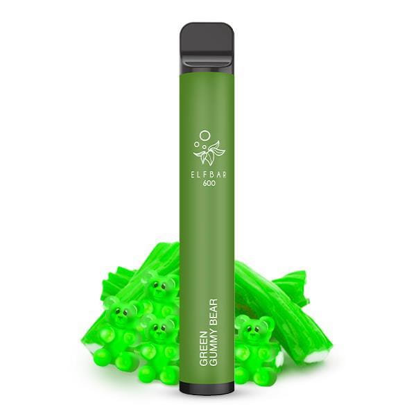 elfbar_600_cp_green_gummi_bear_20mg_1vzCgYgRenonlL Elfbar Vape Einweg E-Zigarette Green Gummy Bear | Grüne Gummibären