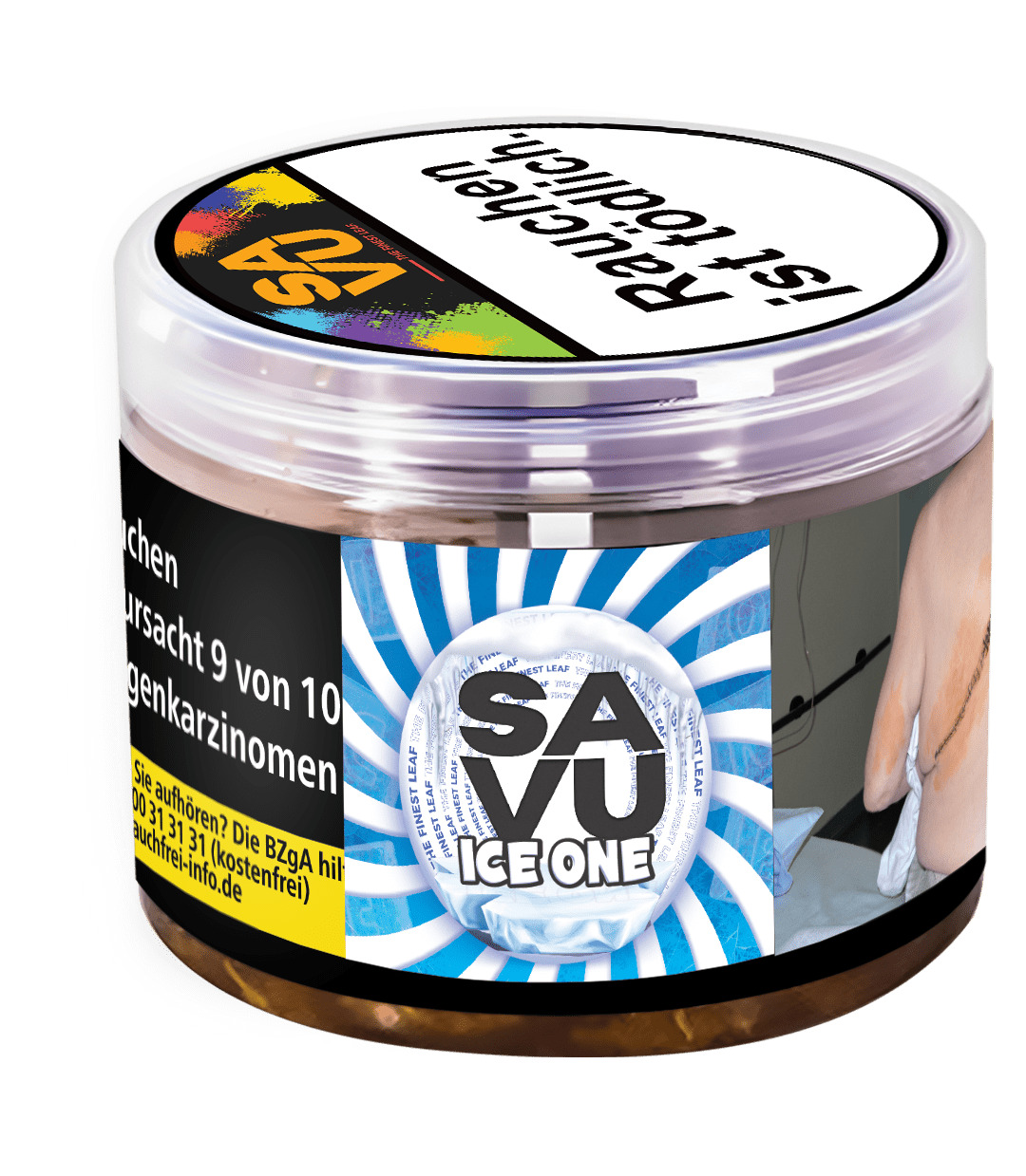 Savu Shisha Tabak Ice One 200g Savu Shisha Tabak Ice One 200g