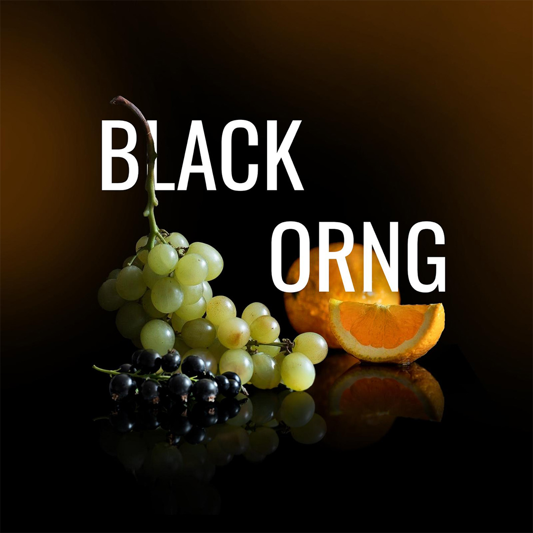 Must H Darkblend Shisha Tabak Black Orange 125g