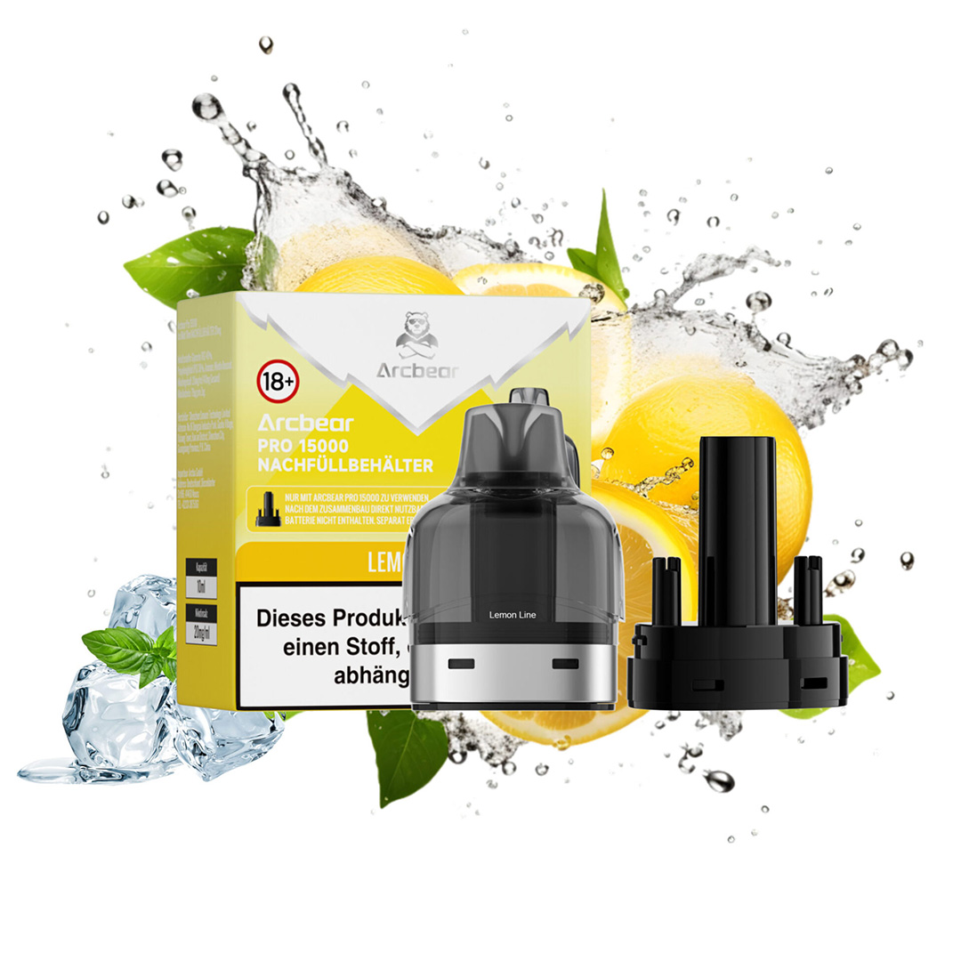 Arcbear - Pro 15000 Pod - Lemon Lime 10ml Arcbear - Pro 15000 Pod - Lemon Lime 10ml
