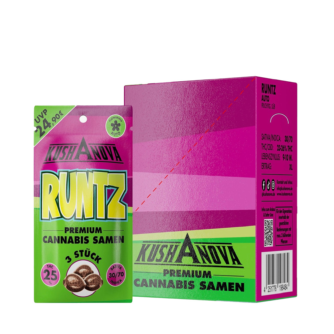 Kushanova Cannabissamen Runtz Kushanova Cannabissamen Runtz