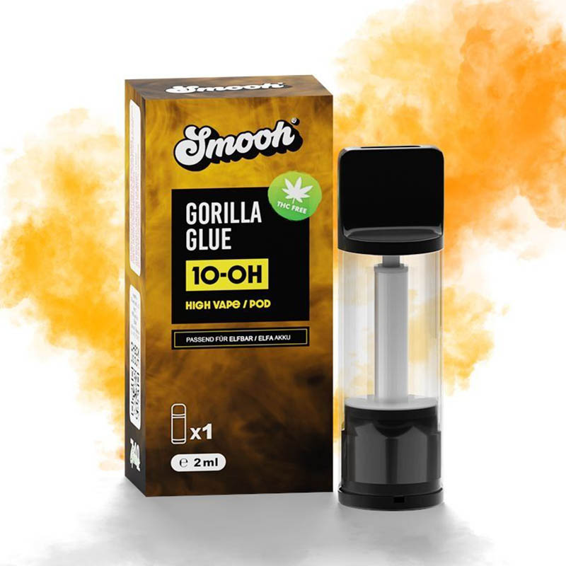 Smooh 10-OH-HHC Vape Pod Gorilla Glue Smooh 10-OH-HHC Vape Pod Gorilla Glue