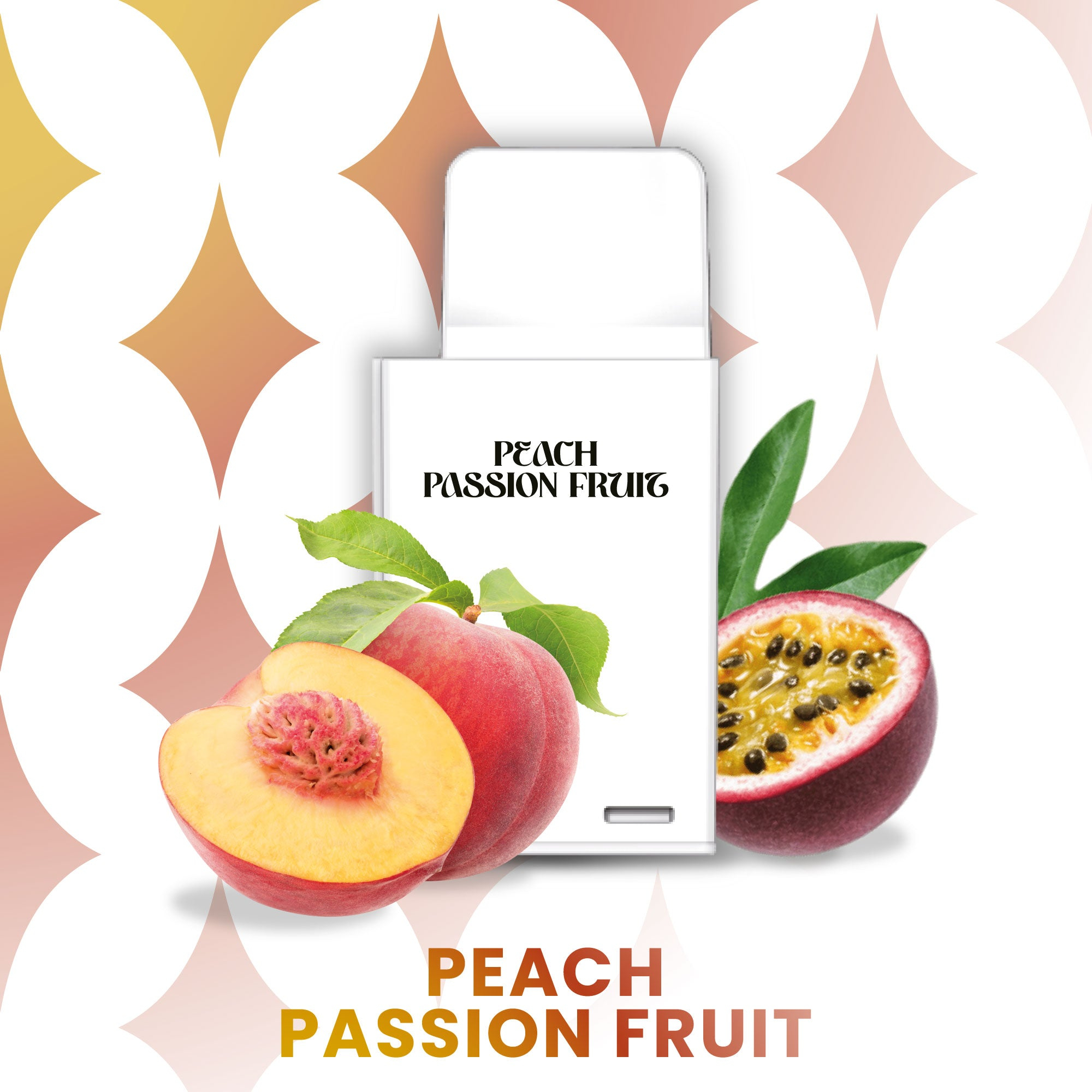 La Fume Cuatro - Pod - Peach Passion Fruit 2% Nikotin