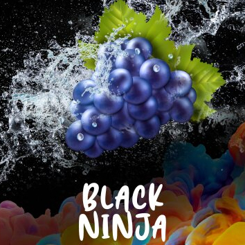 Aqua Mentha Shisha Tabak - Black Ninja #19 200g