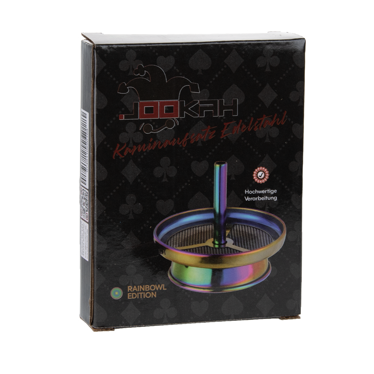 Jookah-Kamin-Aufsatz-Rainbow Jookah Kaminaufsatz - Edelstahl Rainbow
