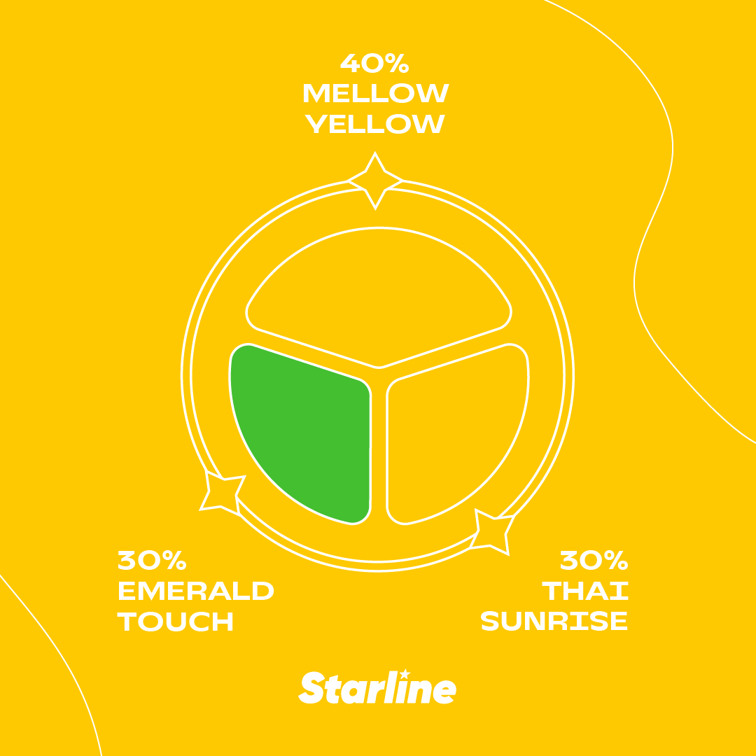 Starline Shisha Tabak Mellow Yellow 25g