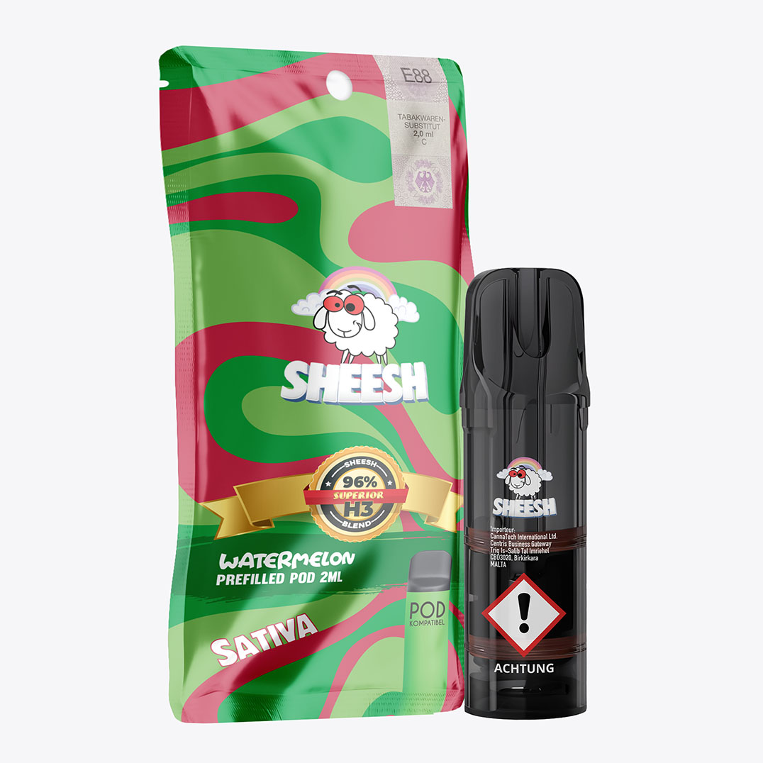 Sheesh 10-OH H3 Superior Blend Pod Watermelon Sheesh 10-OH H3 Superior Blend Pod Watermelon