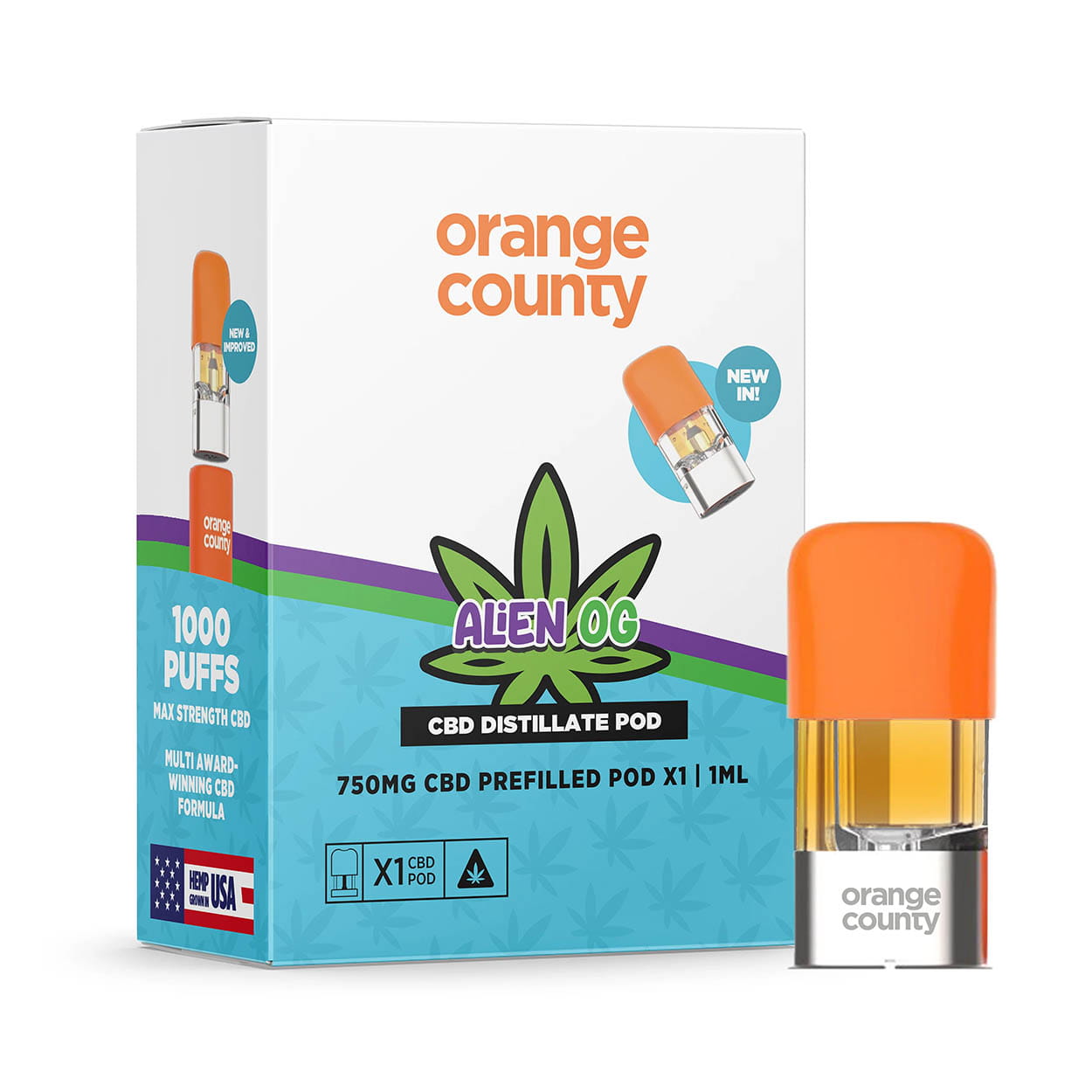 Orange County CBD - Alien OG POD Orange County CBD - Alien OG POD