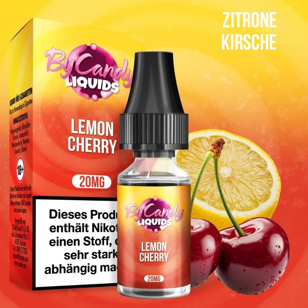 By Candy Liquid Lemon Cherry 10ml 20mg By Candy Liquid Lemon Cherry 10ml 20mg
