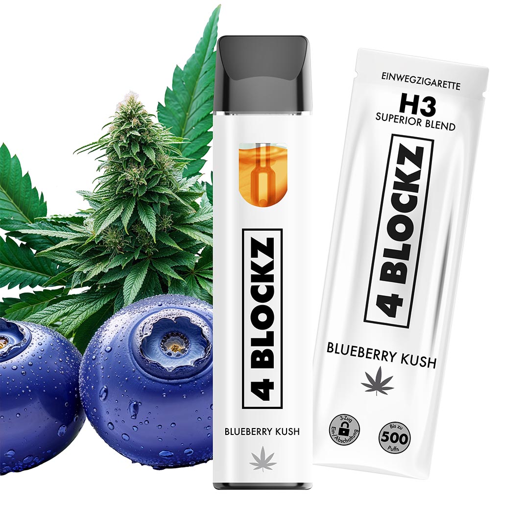4 Blockz H3 Blueberry Kush