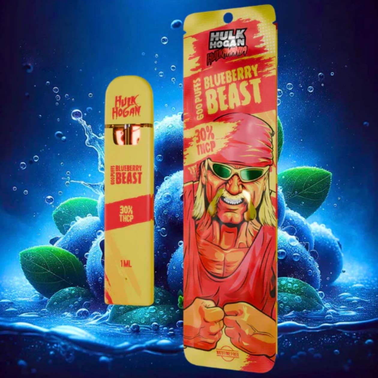 Hulkmania THCP Vape Blueberry Beast Hulkmania THCP Vape Blueberry Beast