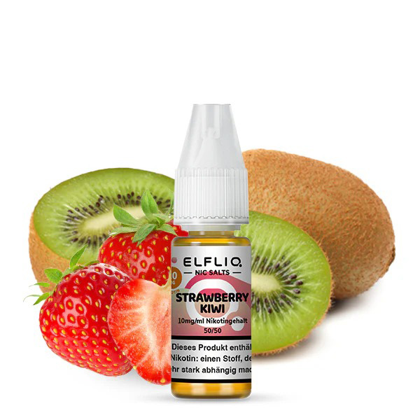 Elfbar Elfliq Strawberry Kiwi 10ml 10mg