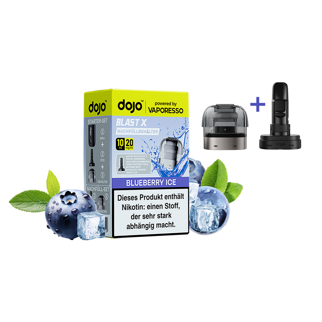 Vaporesso Dojo Blast X Pod Blueberry Ice 10ml