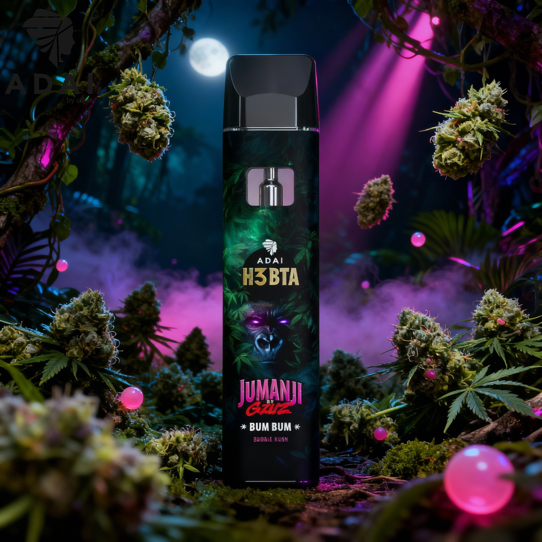 Jumanji H3BTA Vape - Bum Bum 1ml