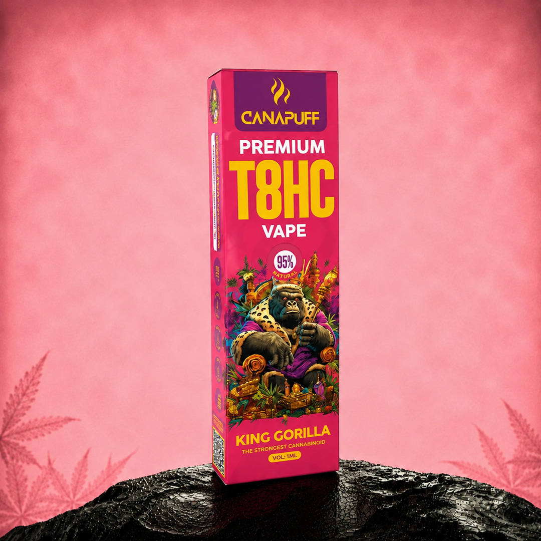 Canapuff - T8HC Vape - King Gorilla 1ml