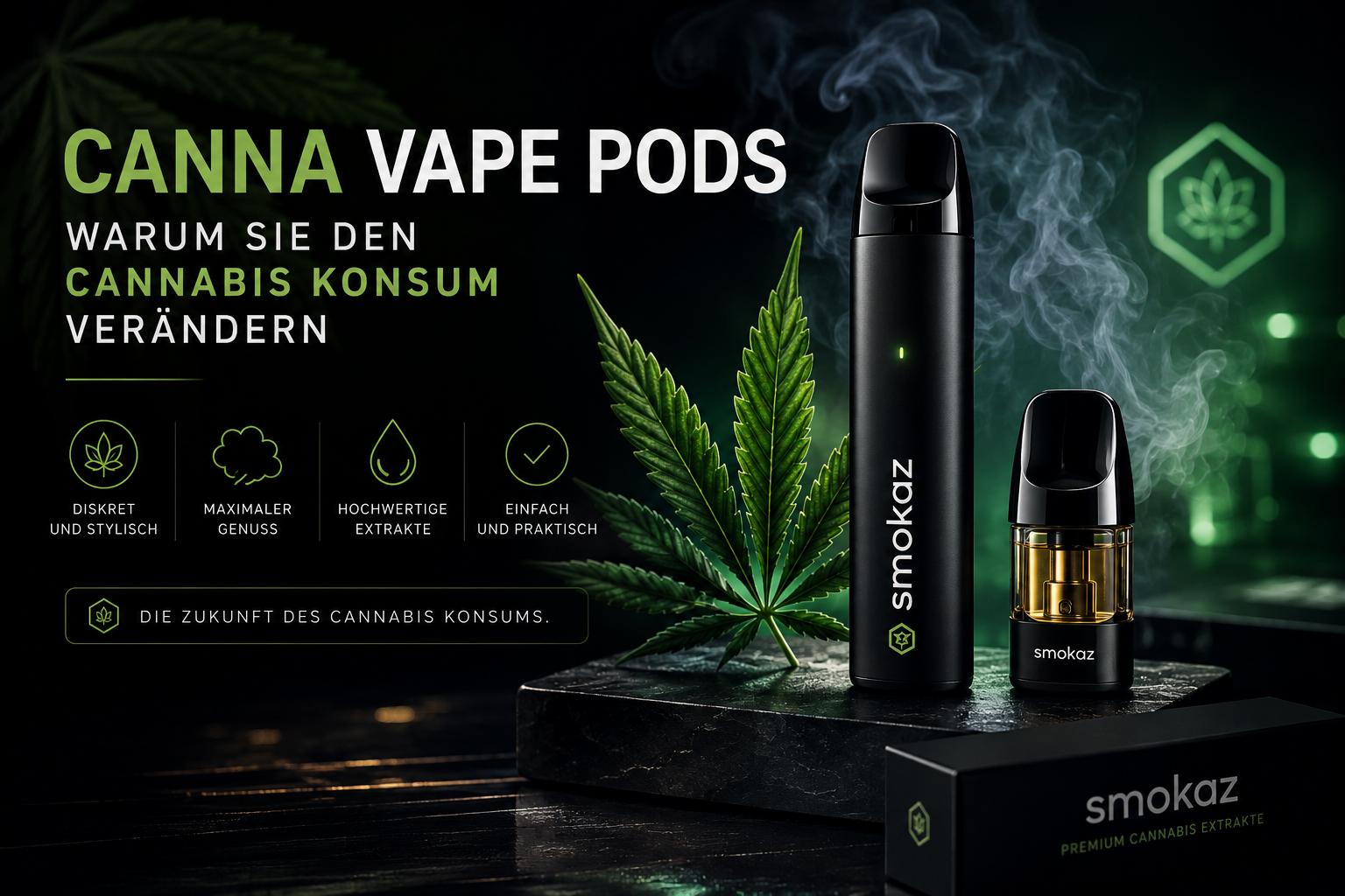 Canna Vape Pods: Warum sie den Cannabis-Konsum verändern
