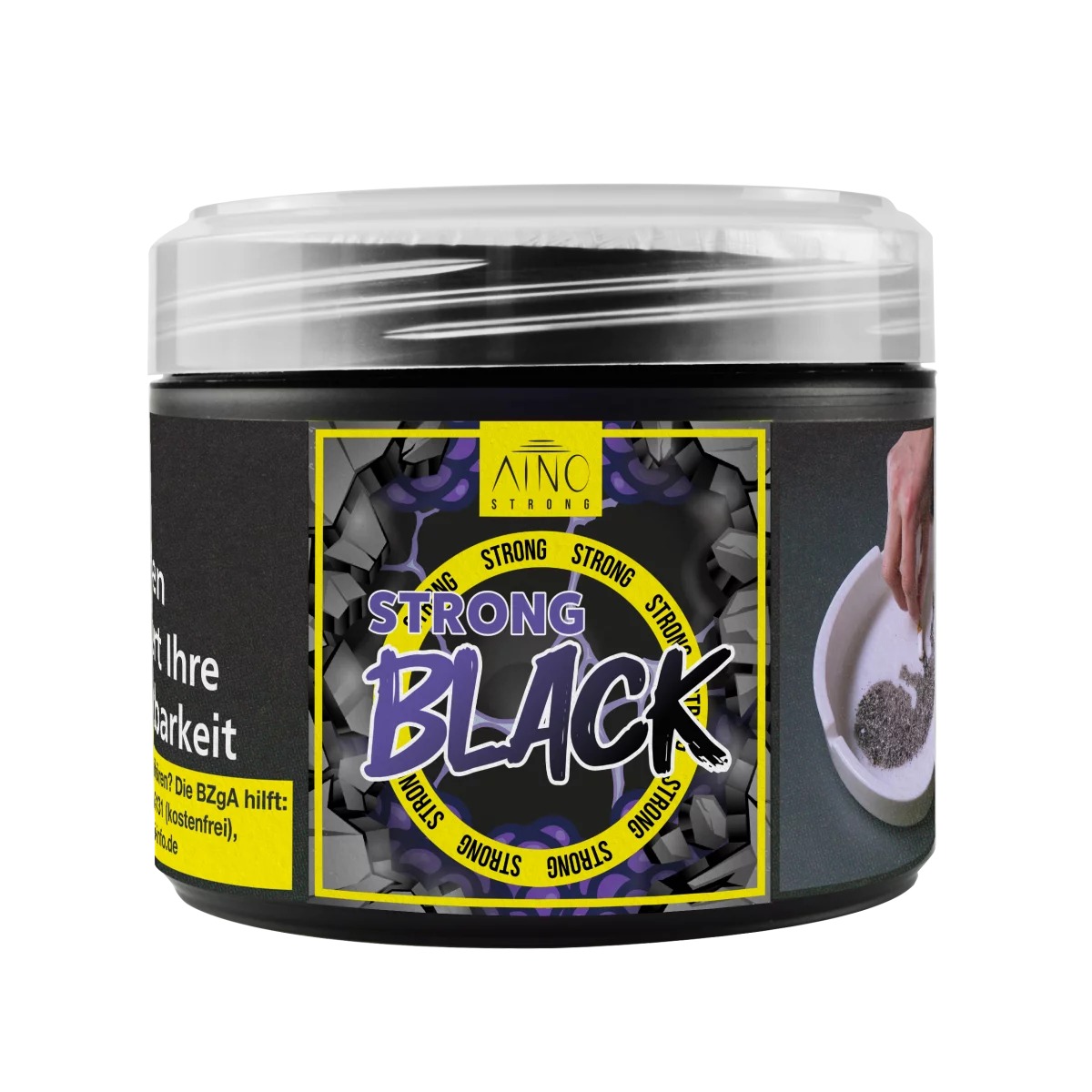 Aino Shisha Tabak - Strong Black 200g