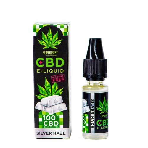 Euphoria - Silver Haze CBD Liquid 10ml | 100mg