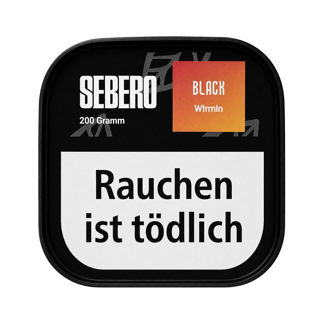 Sebero Black - Wtrmln 200g Shisha Tabak