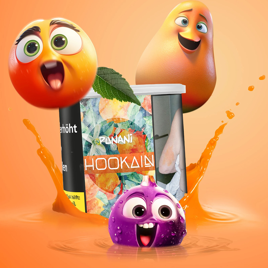 Hookain Shisha Tabak Punani 200g