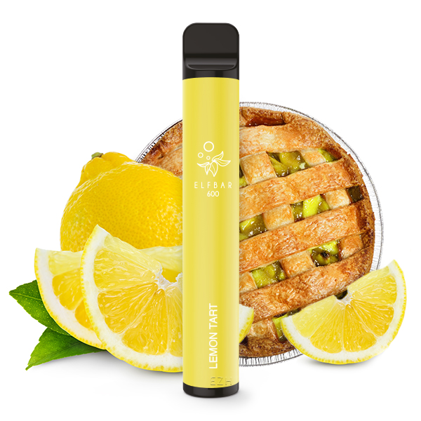 Elfbar 600 - Einweg E-Zigarette Lemon Tart 2% Nikotin