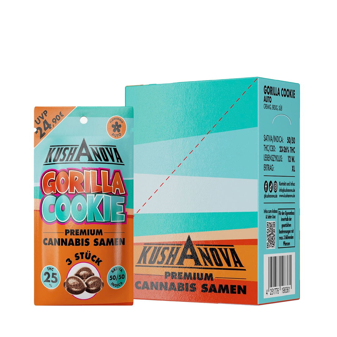 Kushanova Cannabissamen Gorilla Cookie Kushanova Cannabissamen Gorilla Cookie