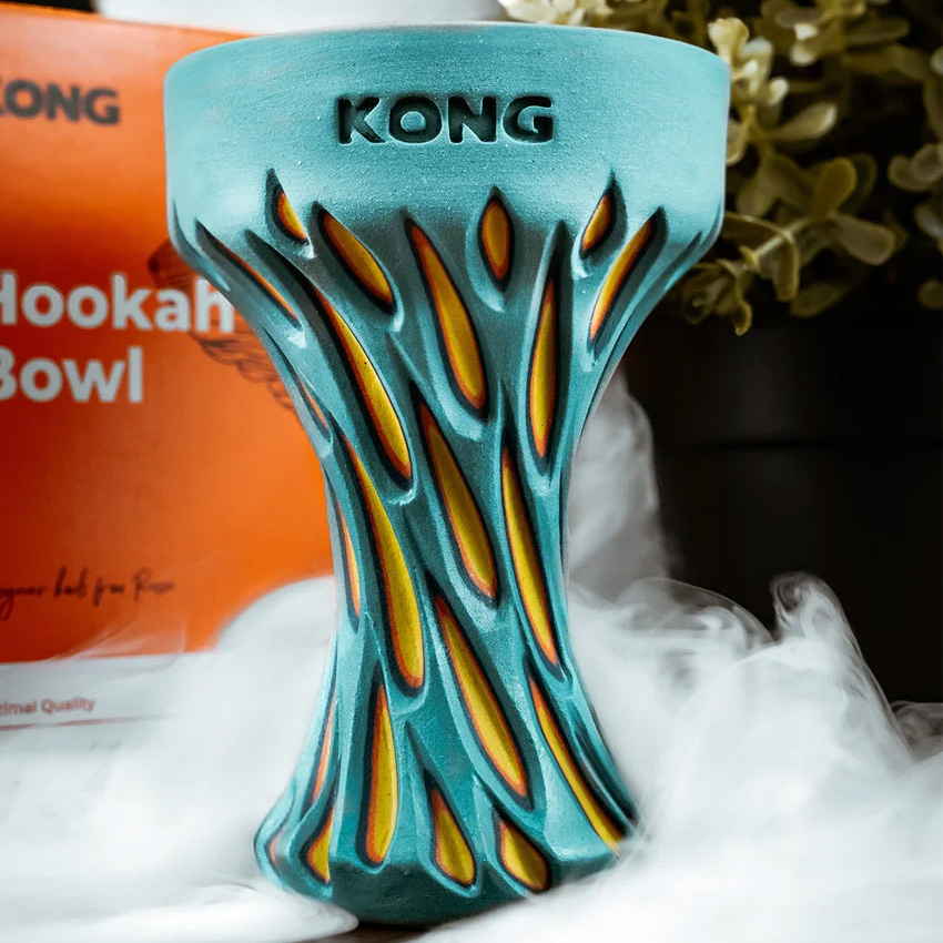 Kong Shisha Mehrlochkopf Razor Blue