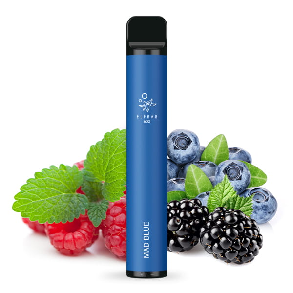 Elfbar 600 - Einweg E-Zigarette Mad Blue 2% Nikotin