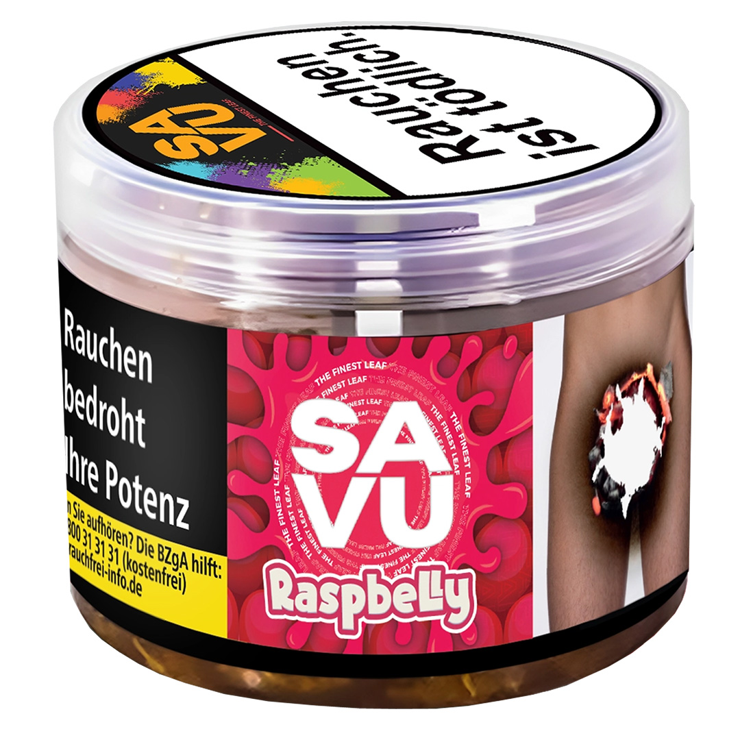 Savu Shisha Tabak Raspbelly 200g Savu Shisha Tabak Raspbelly 200g