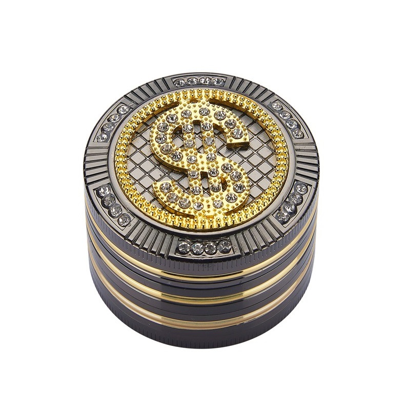 Champ High Grinder Bling Bling Dollar 4-Teilig 50 mm Champ High Grinder Bling Bling Dollar 4-Teilig 50 mm