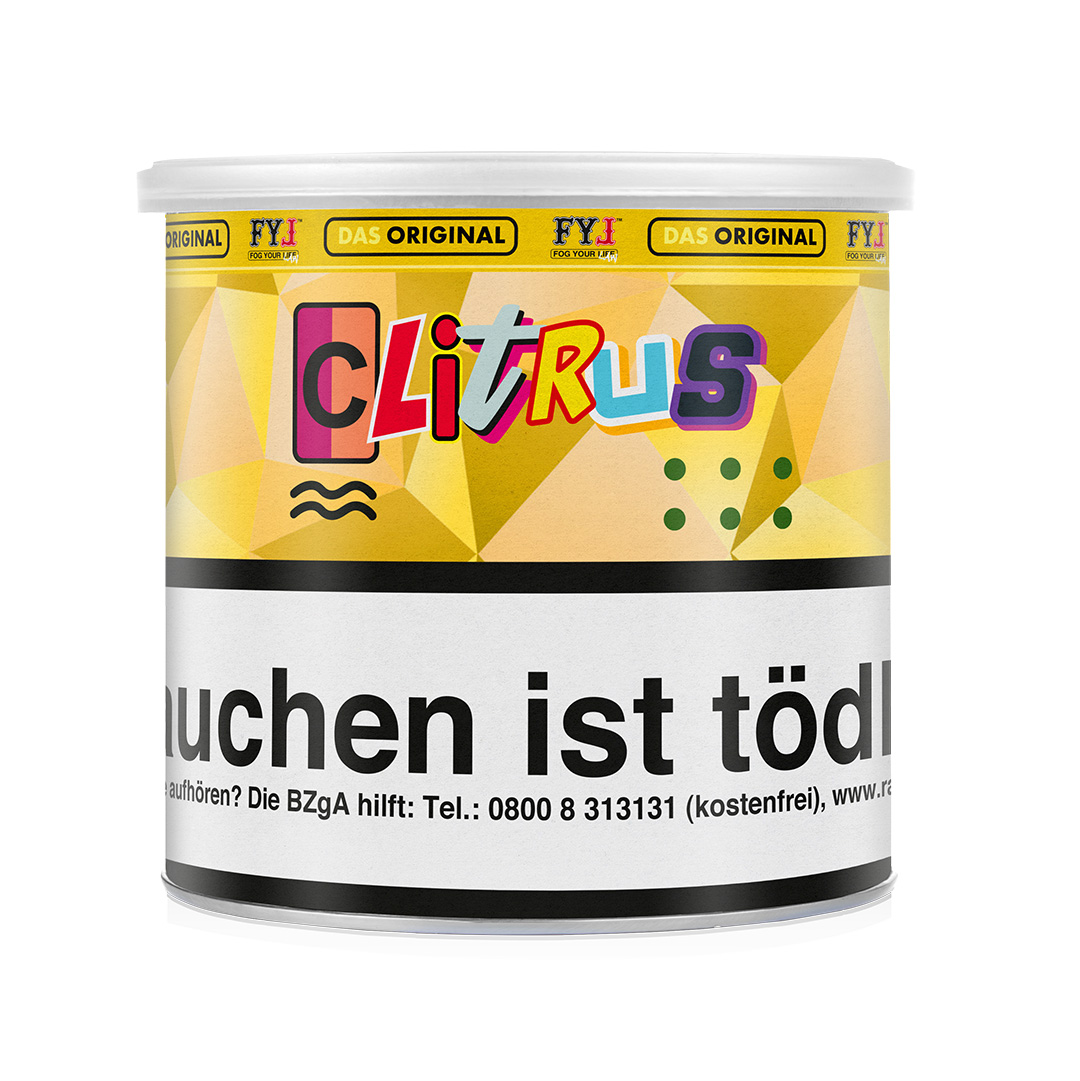 Hookain Fog Your Law Pfeifentabak Clitrus 70g Hookain Fog Your Law Pfeifentabak Clitrus 70g