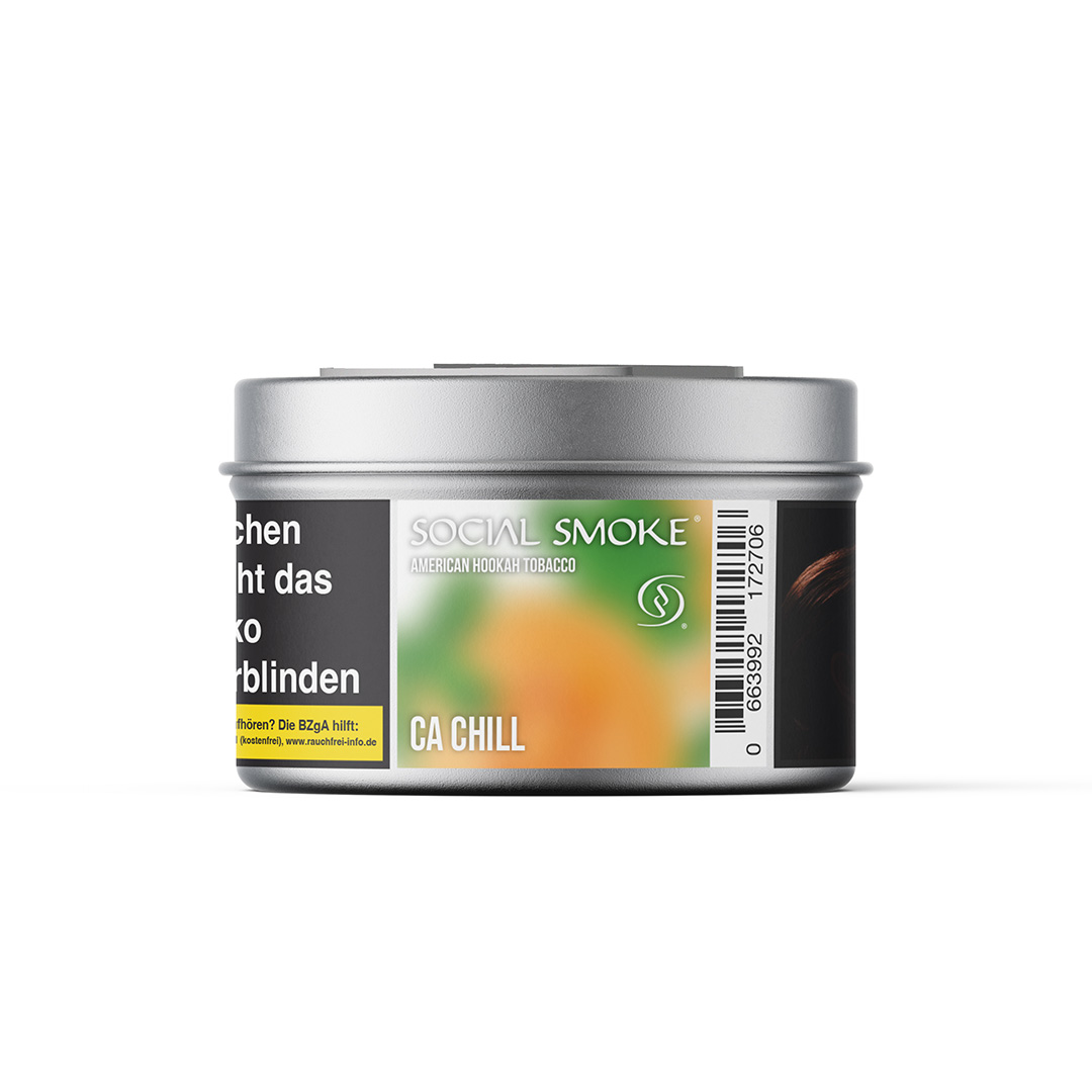 Social Smoke CA Chill Virginia Shisha Tabak 200g