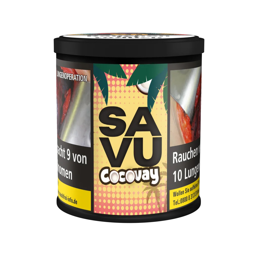 Savu Virginia Shisha Tabak Cocovay 200g Savu Virginia Shisha Tabak Cocovay 200g