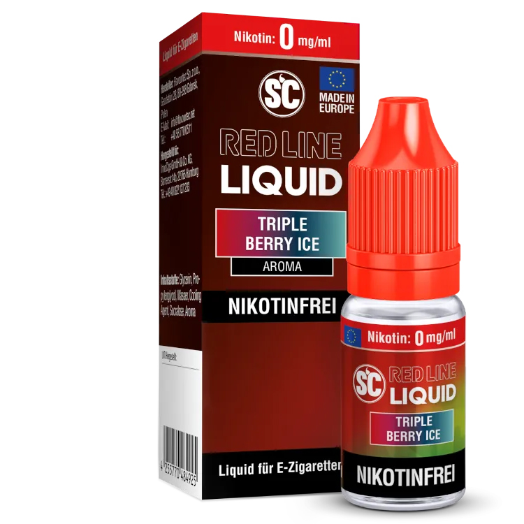 SC Red Line Liquid Tripple Berry Ice 10ml 0mg SC Red Line Liquid Tripple Berry Ice 10ml 0mg