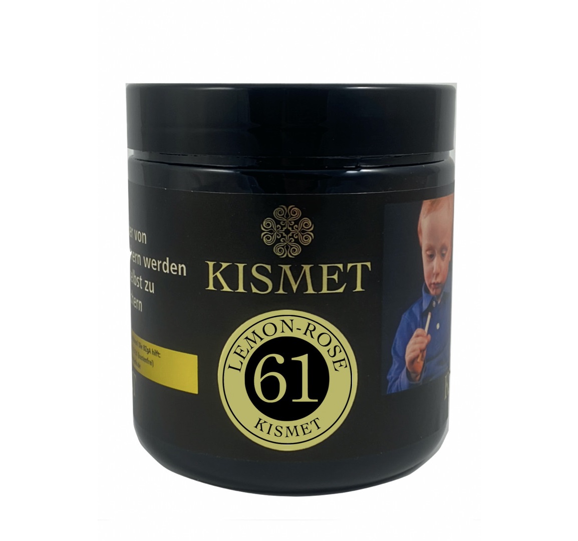 Kismet Shisha Tabak Lemon Rose 200g Dose Kismet Shisha Tabak Lemon Rose 200g Dose