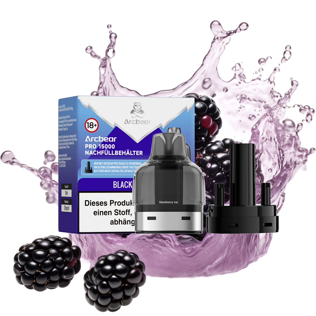 Arcbear - Pro 15000 Pod - Blackberry Ice 10ml
