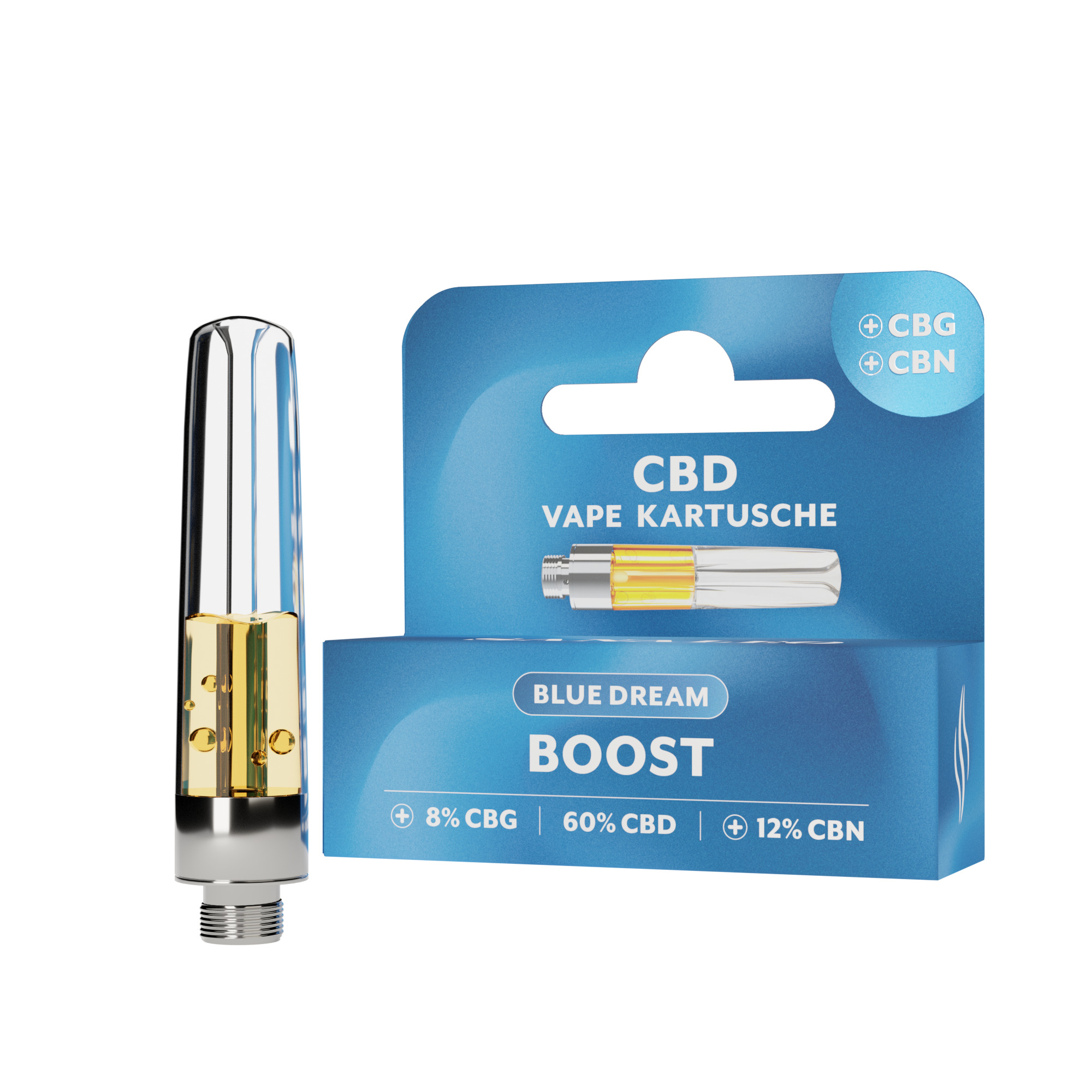 Sanaleo 60% CBD Kartusche - Blue Dream (Boost) - 0,5ml