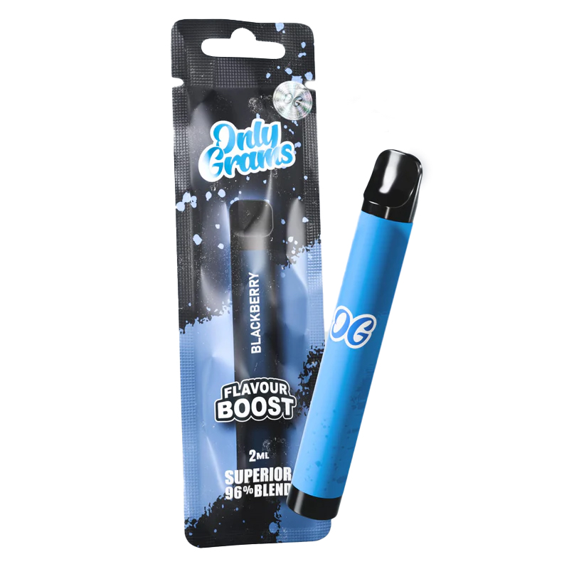 Only Grams Superior Blend Flavour Boost Vape Blackberry 2ml Only Grams Superior Blend Flavour Boost Vape Blackberry 2ml