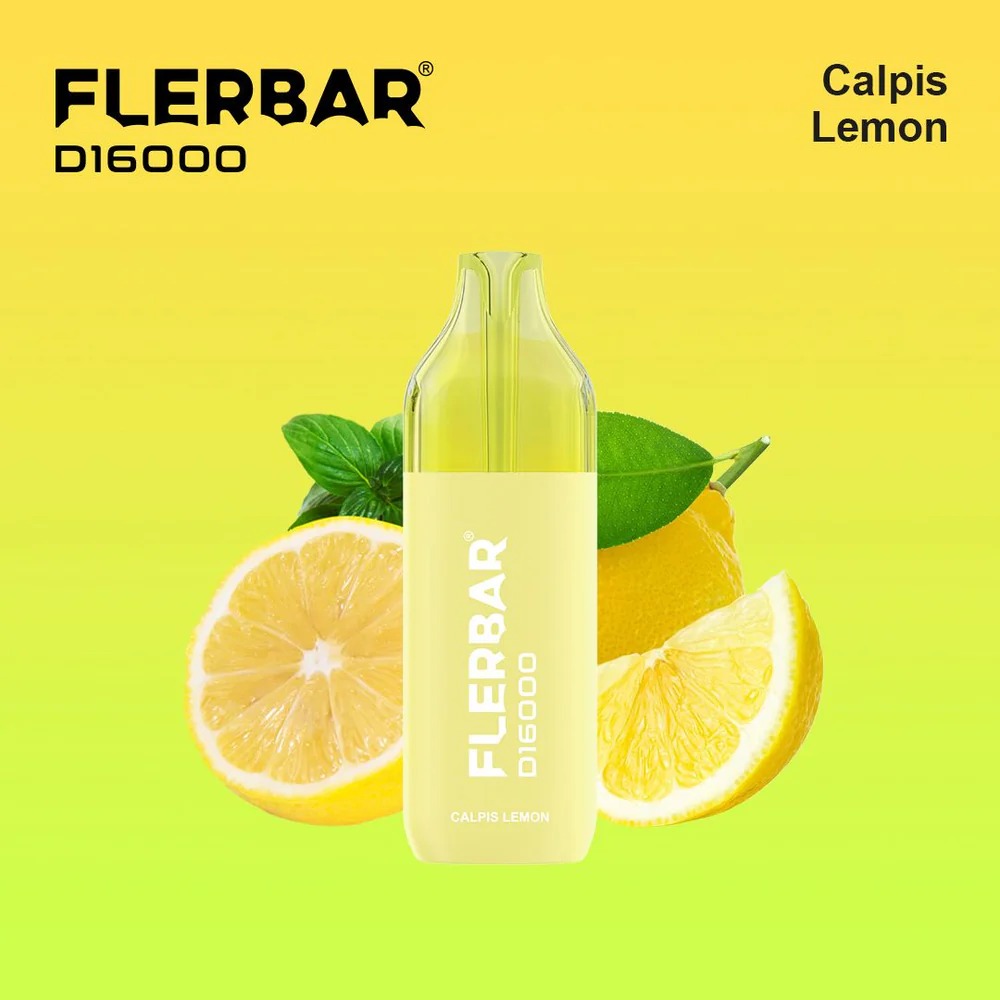 Flerbar D16000 Calpis Lemon Flerbar D16000 Calpis Lemon