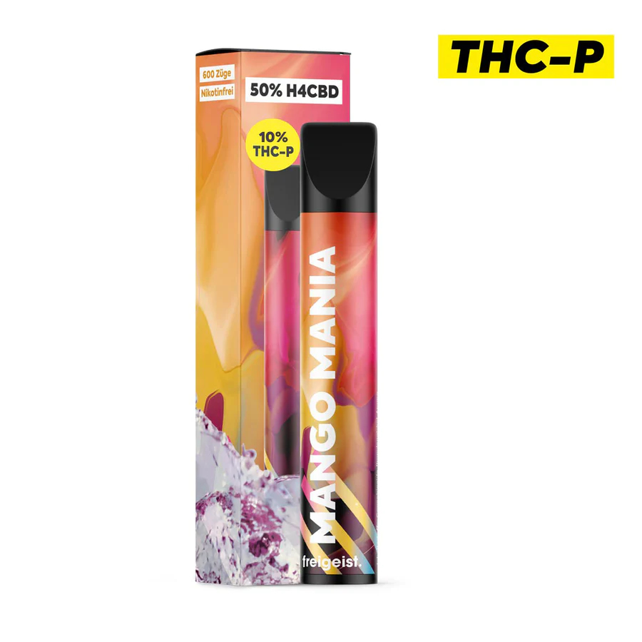 Freigeist THCP Vape Einweg E-Zigarette Mango Mania - 2ml (10%)