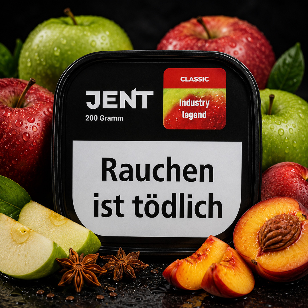 Jent Darkblend Shisha Tabak Classic Line Industry Legend 200g Jent Darkblend Shisha Tabak Classic Line Industry Legend 200g