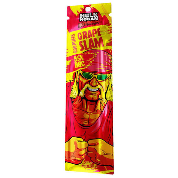 Hulkmania HHC Vape Einweg E-Zigarette Grape Slam - 1ml (95%)